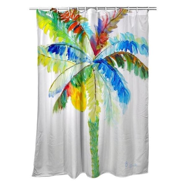 Betsy Drake Betsy Drake SH1094 Big Palm Shower Curtain SH1094